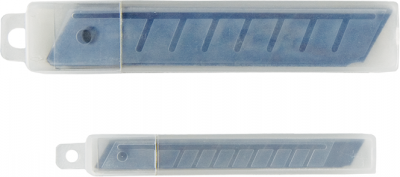 Змінні леза для канцелярського ножа Buromax, 9 мм, 10 лез в уп. (BM.4690)